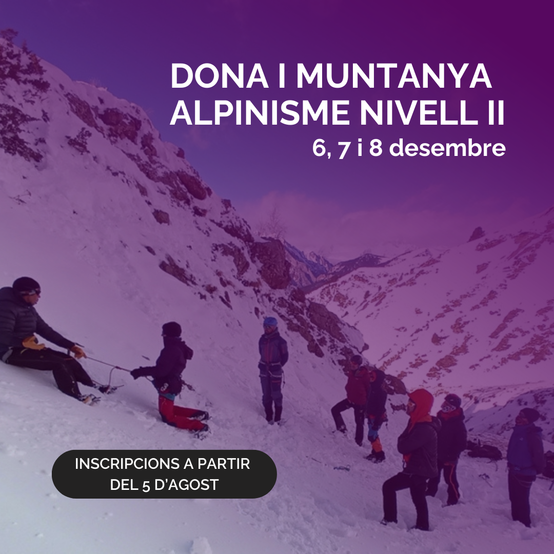 CURSO DE ALPINISMO. NIVEL II 2024 - DONA I MUNTANYA 