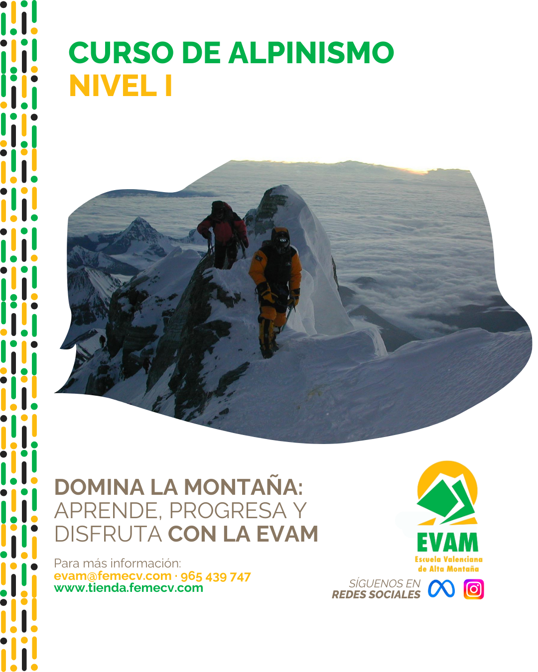 Curso de Alpinismo. Nivel I Sierra Nevada 