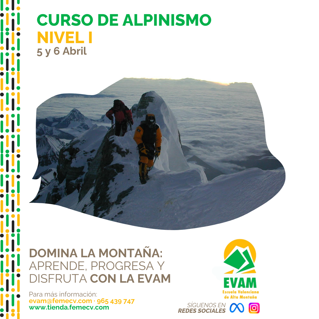 Curso de Alpinismo. Nivel I Sierra Nevada 