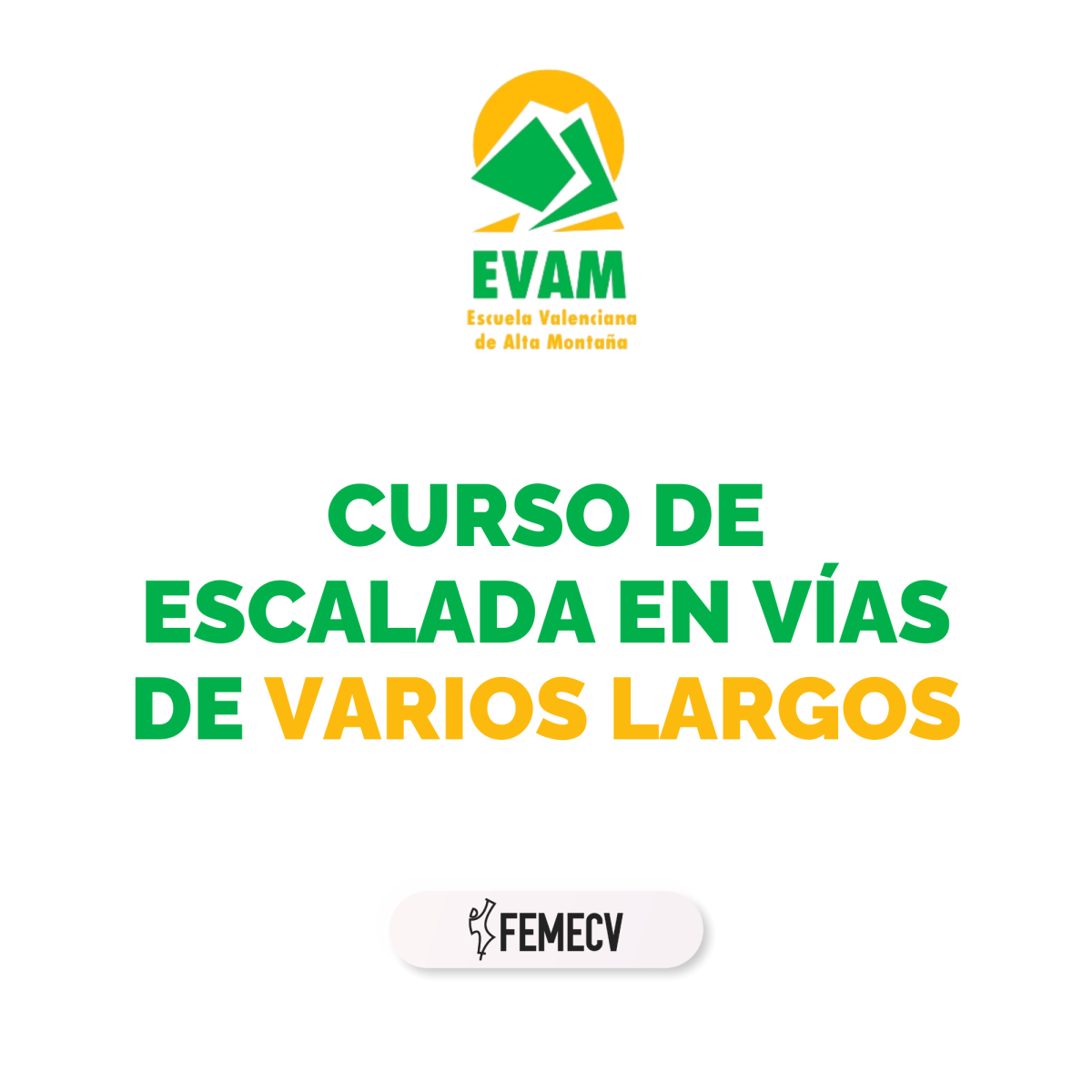Curso de Escalada en Vías Equipadas de Varios Largos