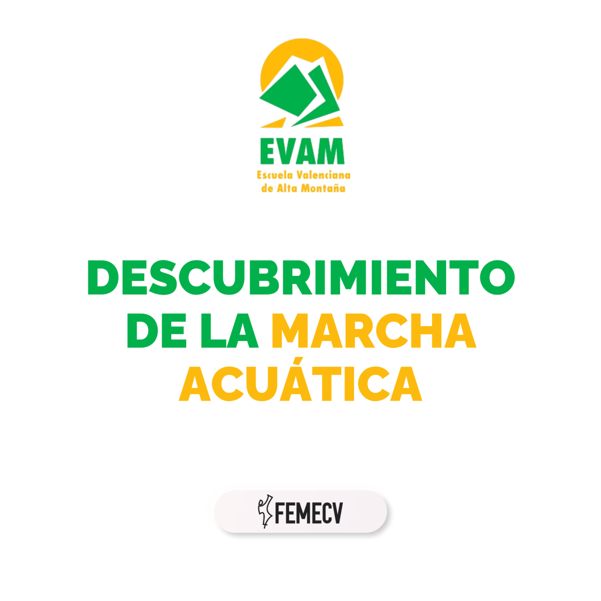 Descubrimiento de la marcha acuática - Formación de una jornada 