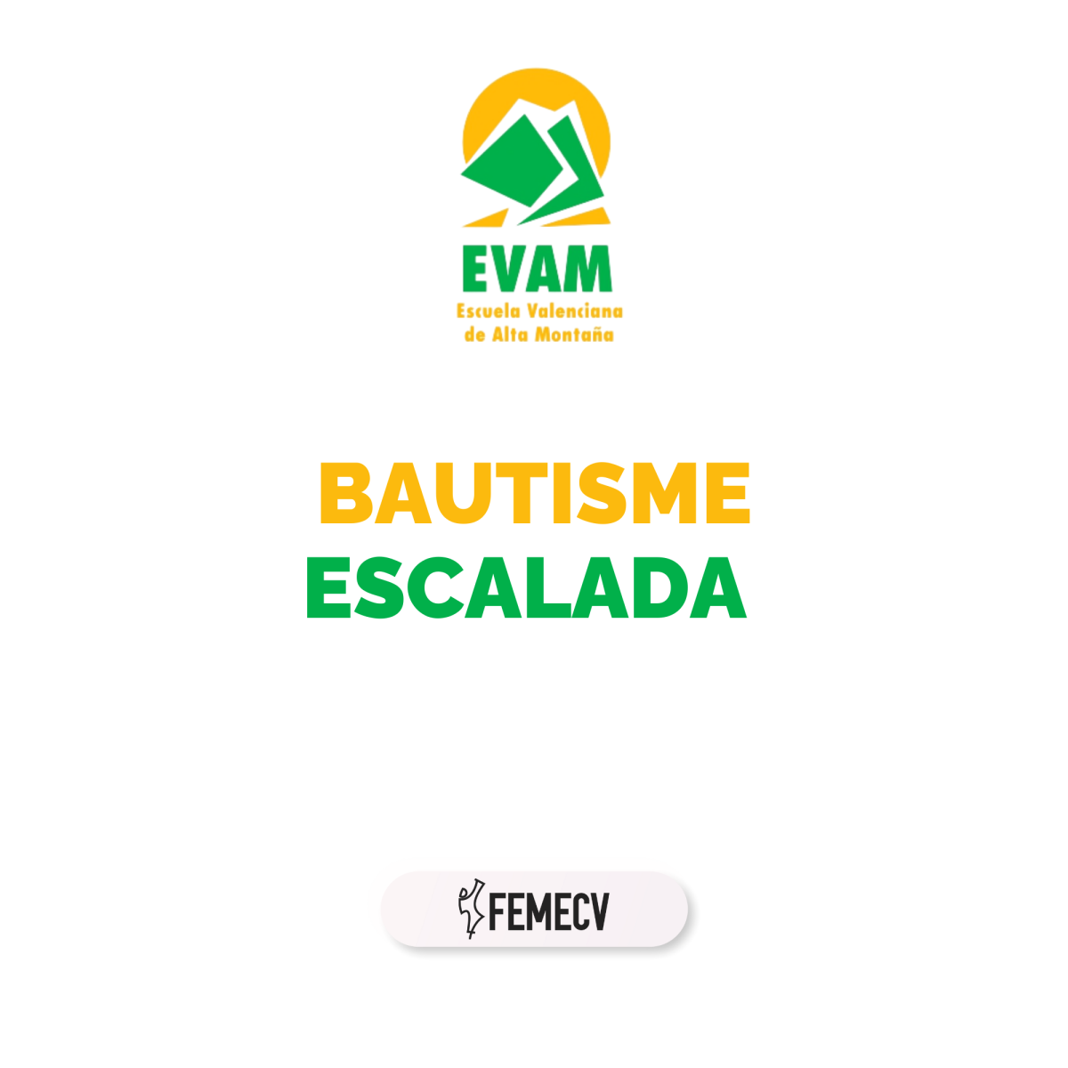 Bautismo escalada