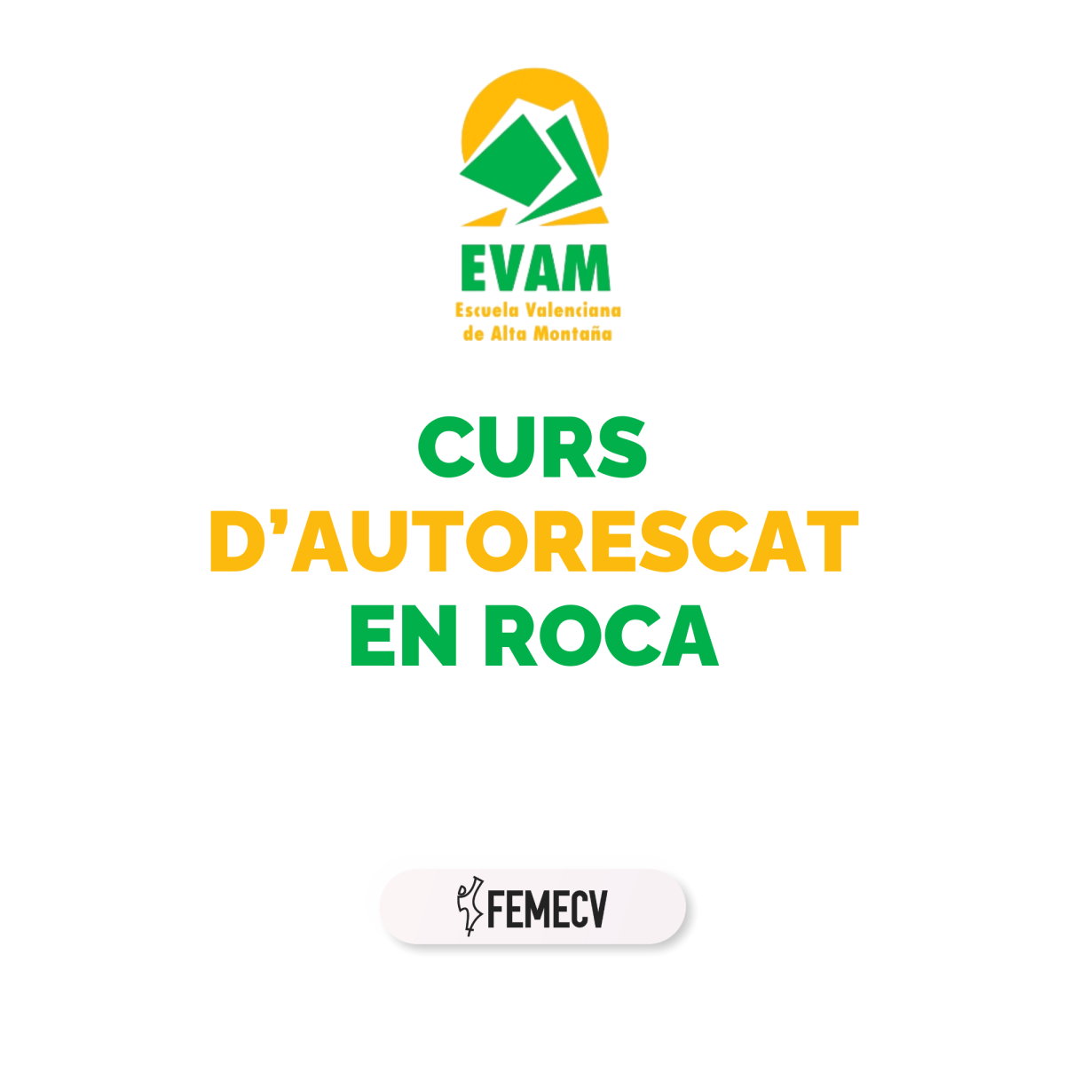 Curso de autorrescate en roca
