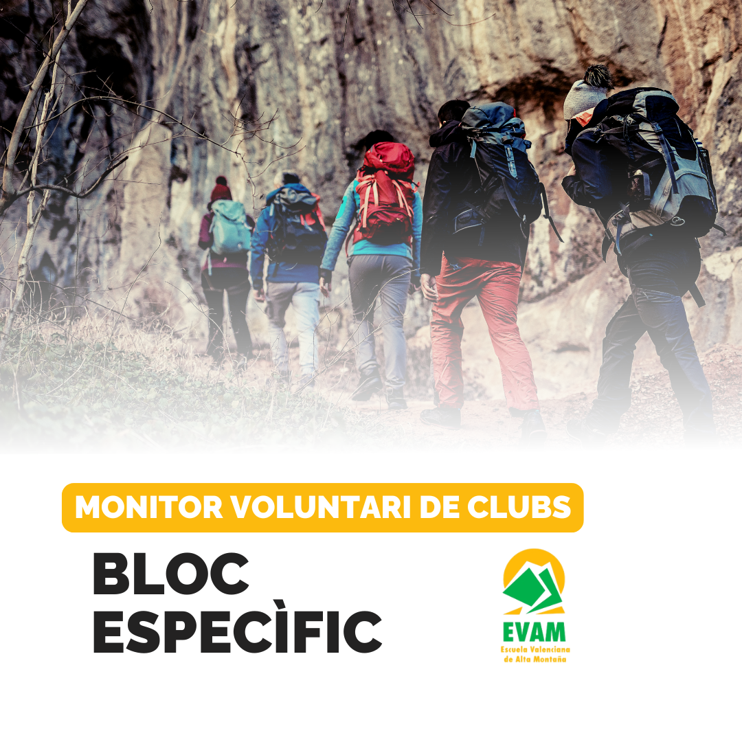 CURSO MONITOR VOLUNTARIO - BLOQUE ESPECÍFICO