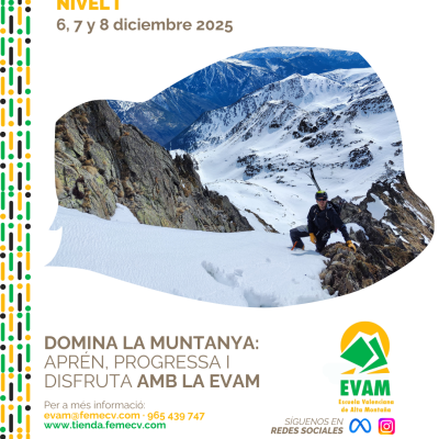 Curso de Alpinismo. Nivel I diciembre