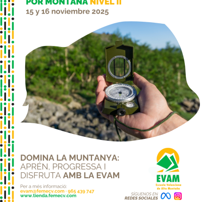 CURSO DE ORIENTACIÓN POR MONTAÑA. NIVEL II