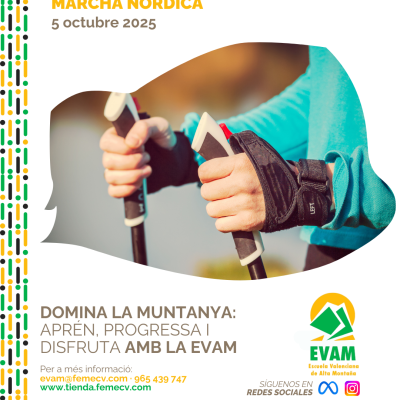 Taller de descubrimiento de la marcha nórdica