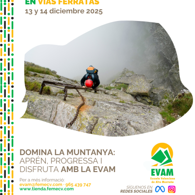 Curso de autorrescate en vías ferratas