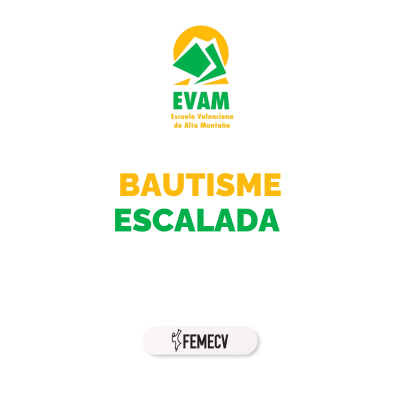 Bautismo escalada