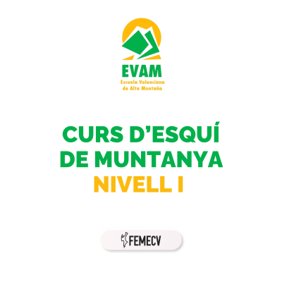 Curso de esquí de montaña. Nivel I