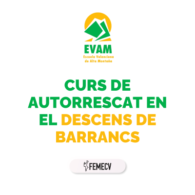 Curso de autorrescate en el descenso de barrancos