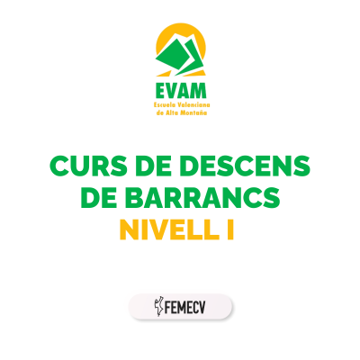 Curso de Descenso de Barrancos. Nivel I 
