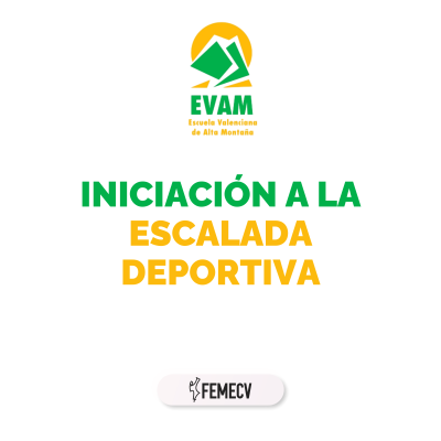 Iniciación a la escalada deportiva 