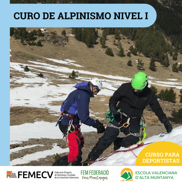 CURSO DE ALPINISMO. NIVEL I 2021
