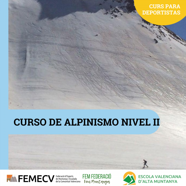  CURSO DE ALPINISMO. NIVEL II 2021