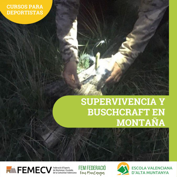 CURSO DE SUPERVIVENCIA Y BUSHCRAFT 2021