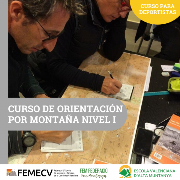 CURSO DE ORIENTACIÓN POR MONTAÑA. NIVEL I. 2021