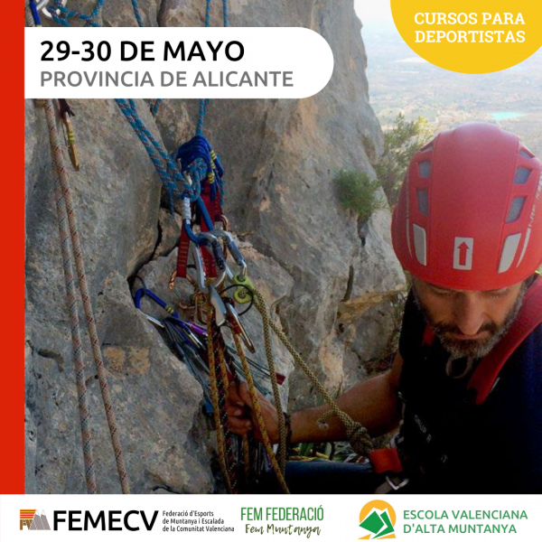 CURSO DE ESCALADA EN VÍAS NO EQUIPADAS 2021