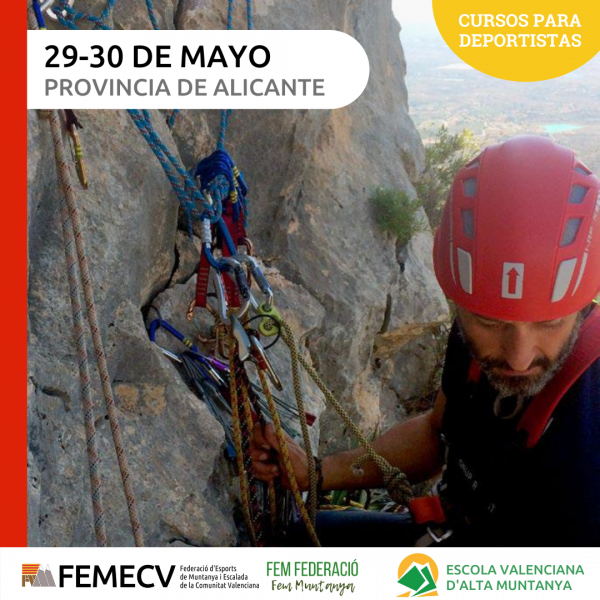  CURSO DE ESCALADA EN VÍAS NO EQUIPADAS 2021