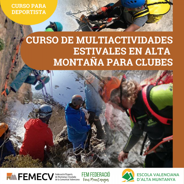 CURSO DE MULTIACTIVIDADES ESTIVALES EN ALTA MONTAÑA PARA CLUBES2021